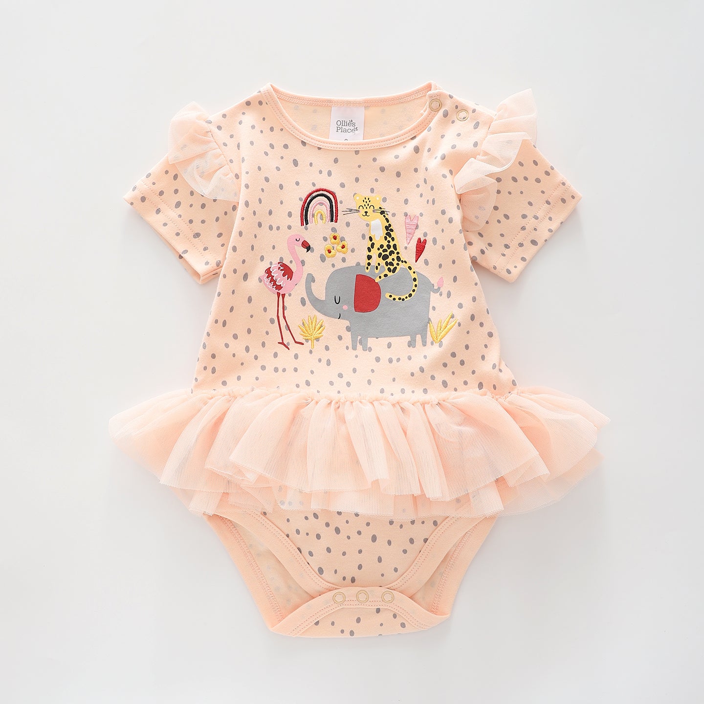 Baby Girls Ellie & Leo Bodysuit Ollies Place