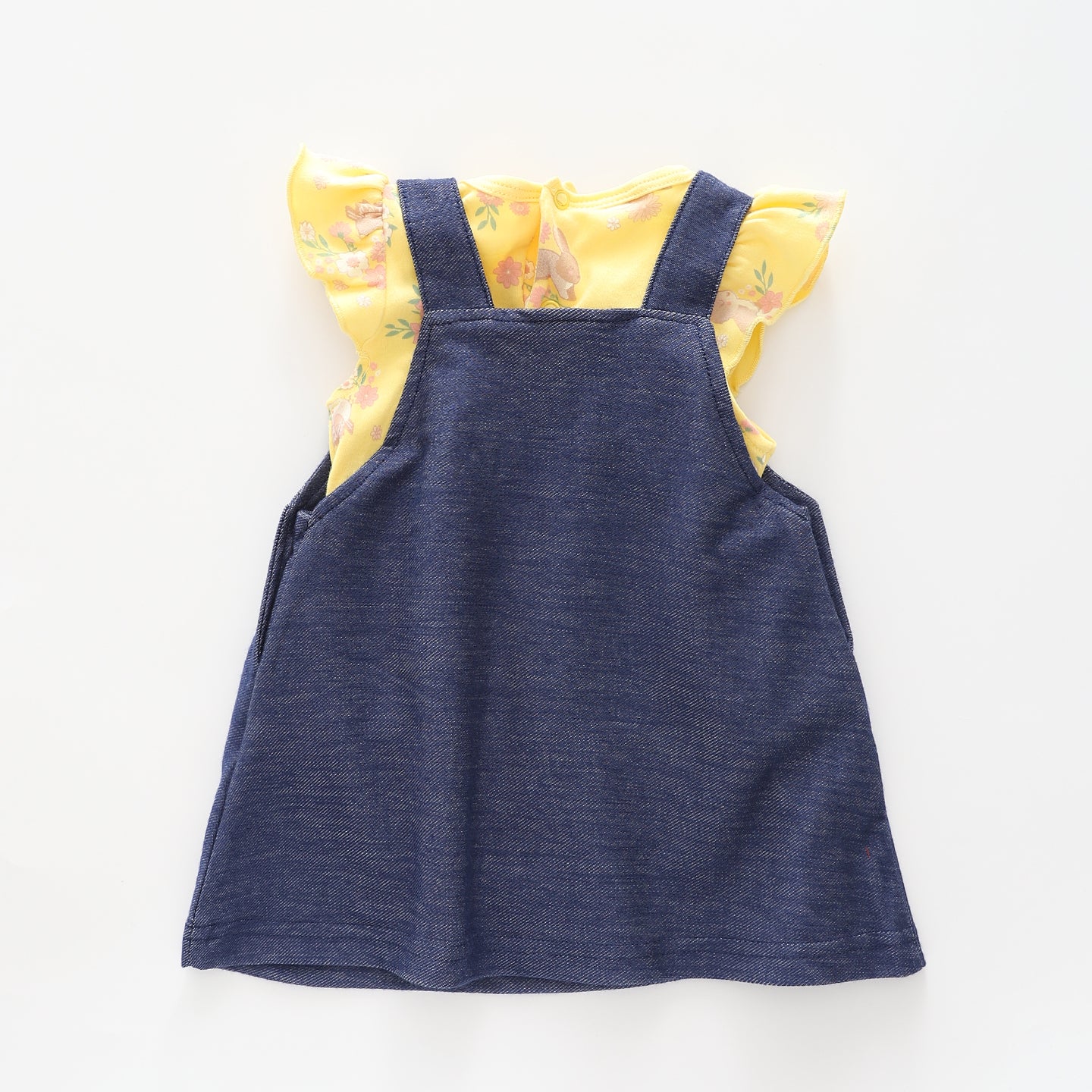 Baby Girls Spring Woodland Pinafore Set Ollies Place