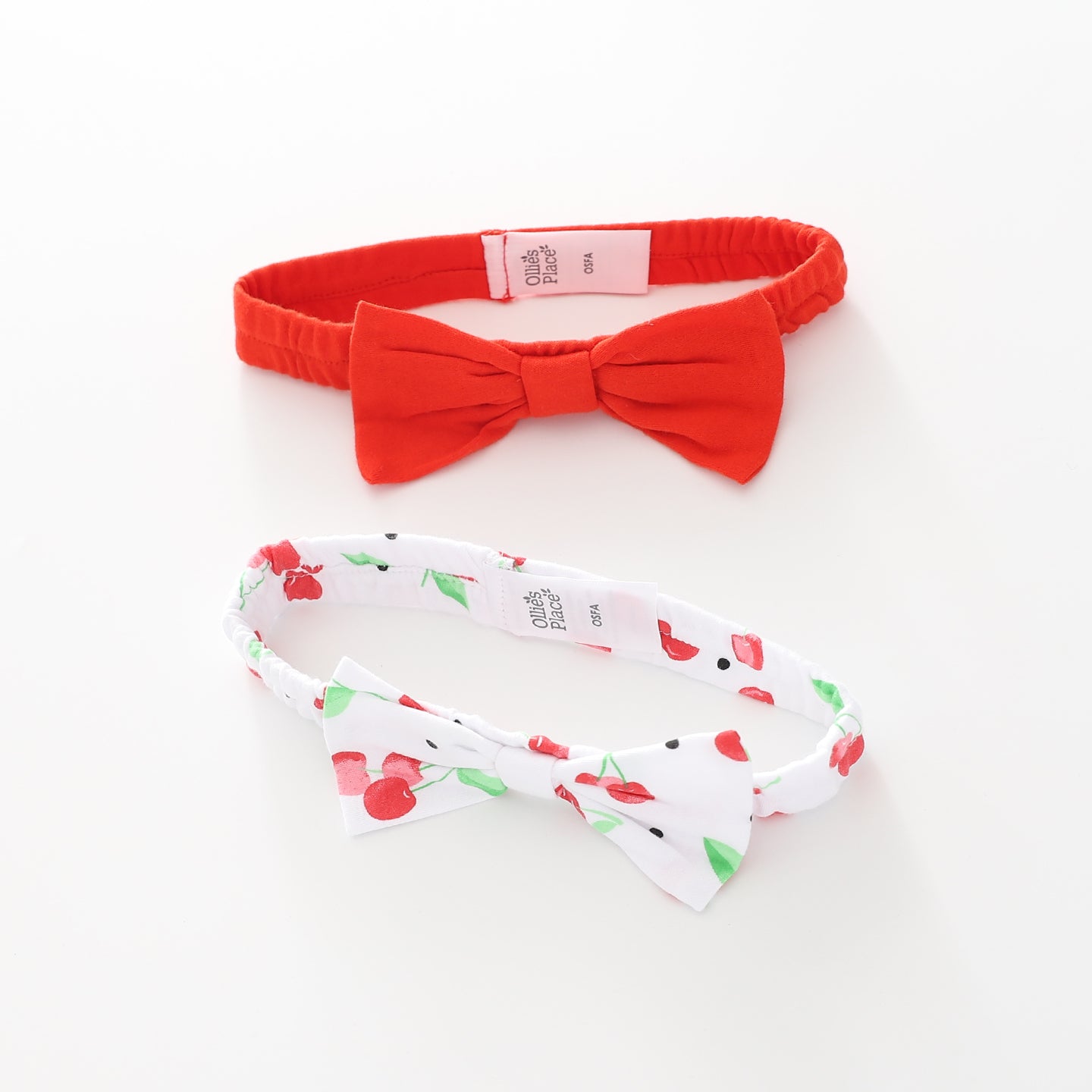 Baby Girls Sweet Cherry Headbands 2 Pack Ollies Place