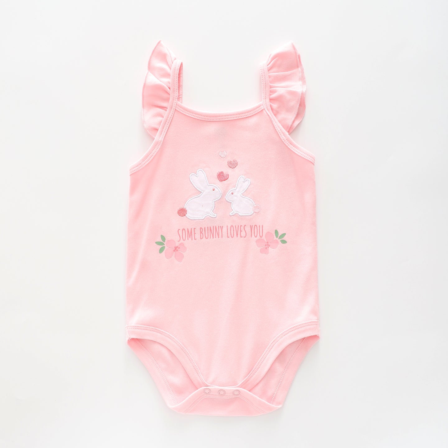 Baby Girls Some Bunny Loves You Bodysuit Ollies Place