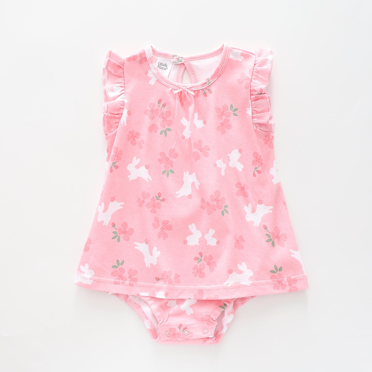 Baby Girls Some Bunny Loves You Body dress Ollies Place