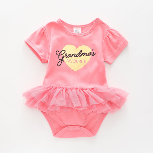 Baby Girls Grandmas' Favourite Romper Dress Ollies Place