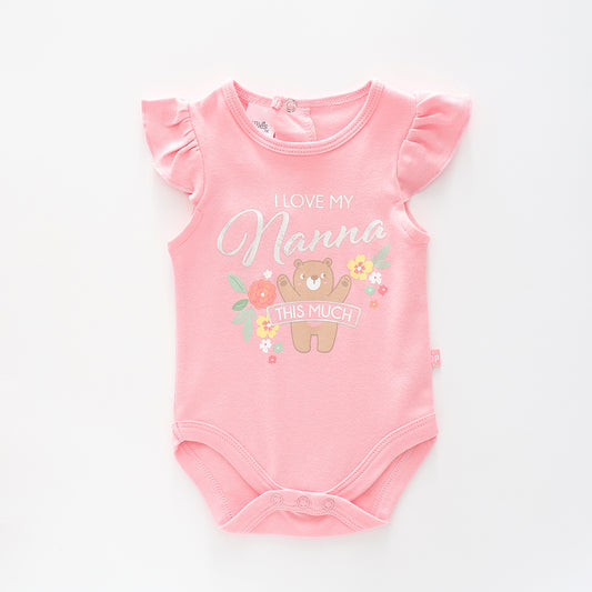 Baby Girls I Love My Nanna Bodysuit Ollies Place