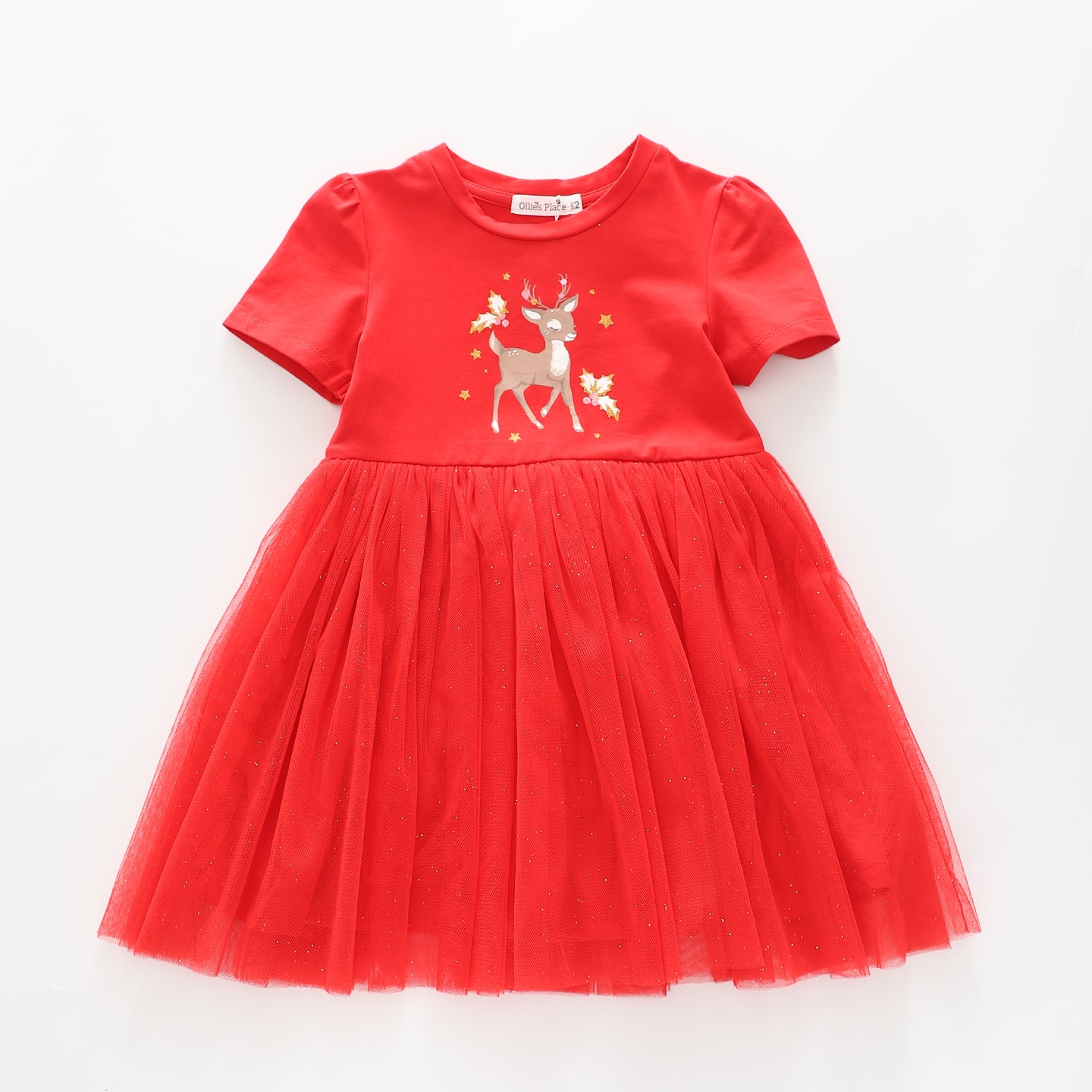 Junior Girls Christmas Tutu Dress Ollies Place