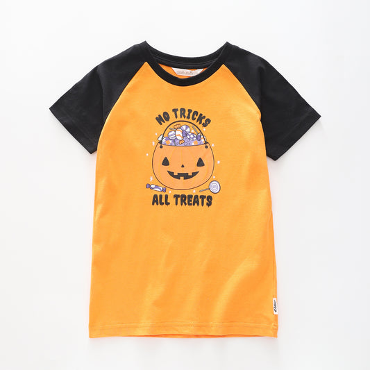 Kids No Tricks All Treats Halloween Tee Ollies Place