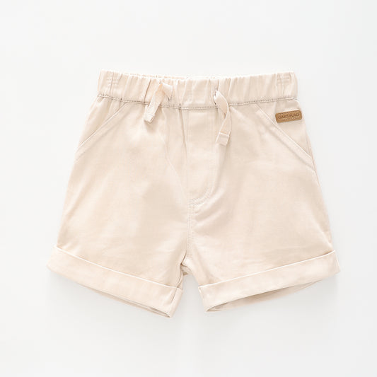 Infant and Toddler Boys Beige Summer Shorts Ollies Place