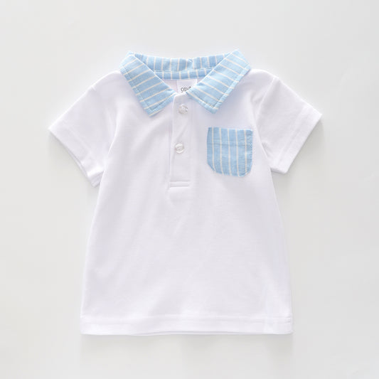 Boys Polo Top - Nautical Kids Ollies Place