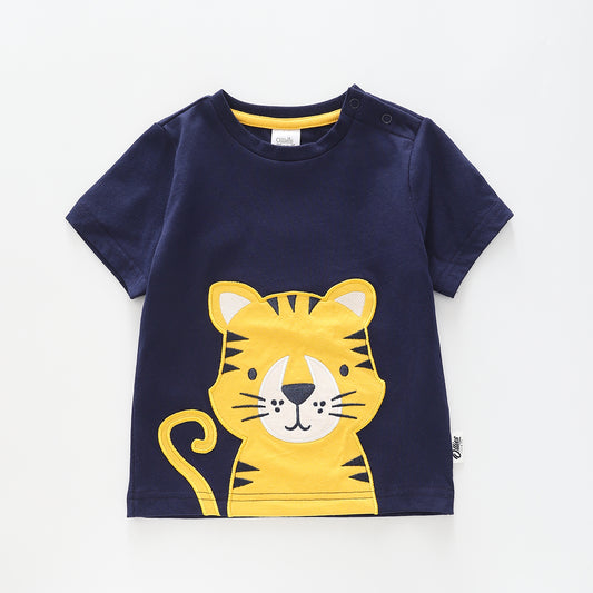 Boys Animal Tee - Tiger Time Ollies Place