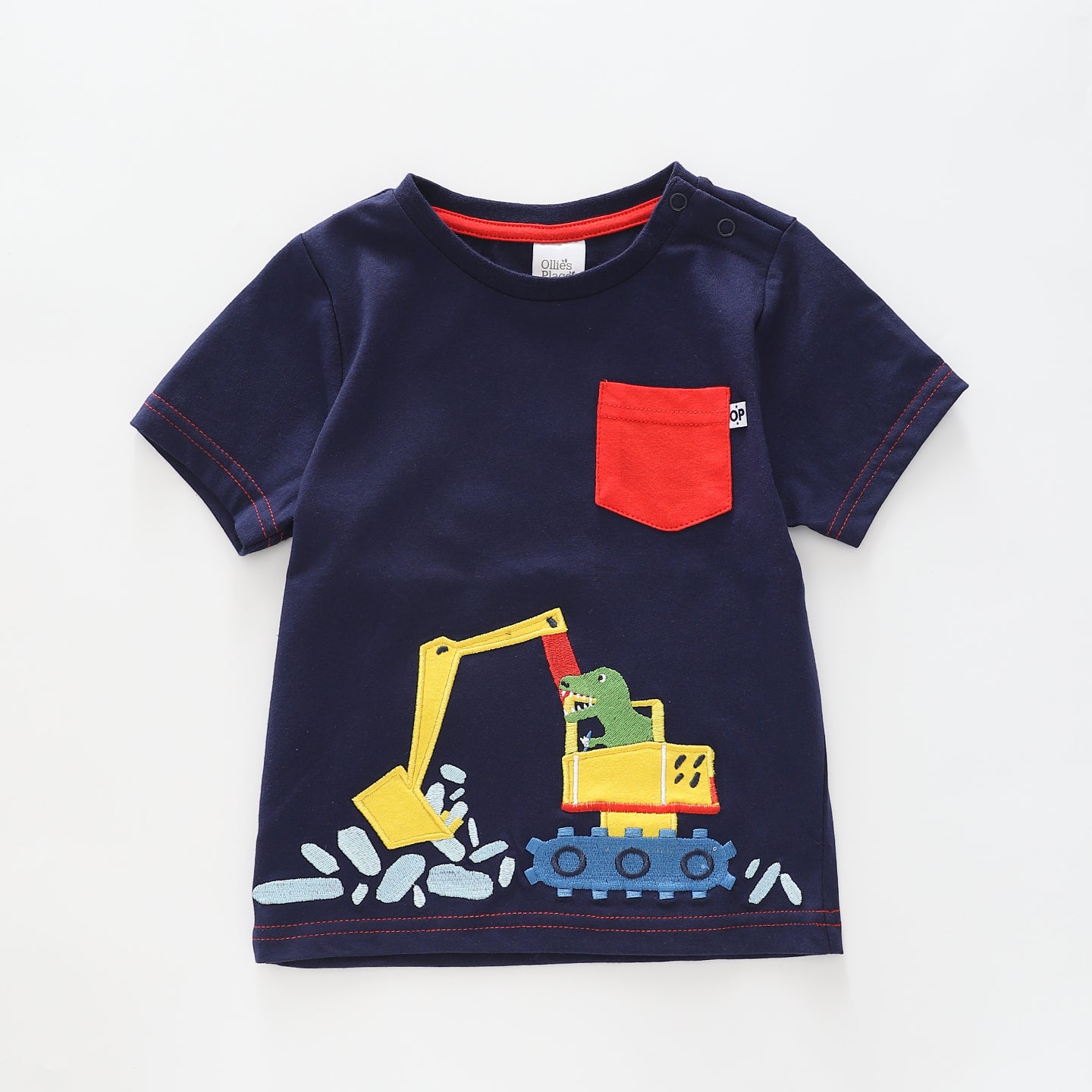 Boys Dino Digger Tee Ollies Place