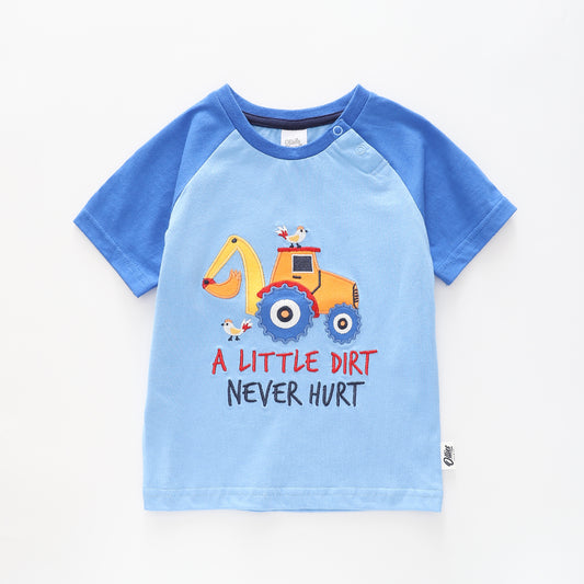 Infant and Toddler Boys A Little Dirt T-shirt Ollies Place