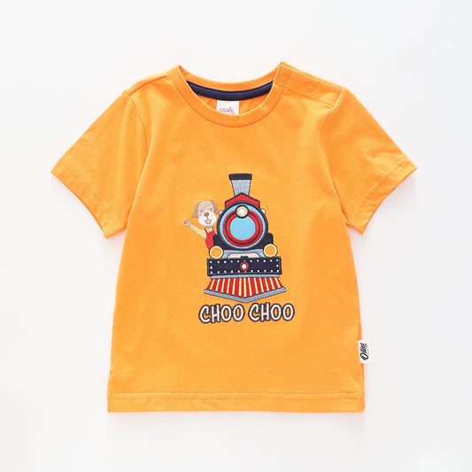 Boys Choo Choo Train Tee Ollies Place