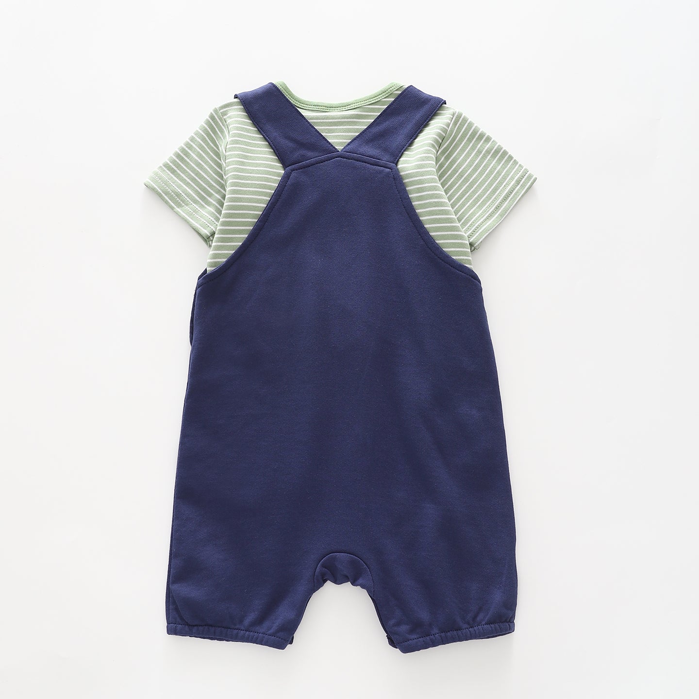 Boys Beary Blue Overalls Set Ollies Place