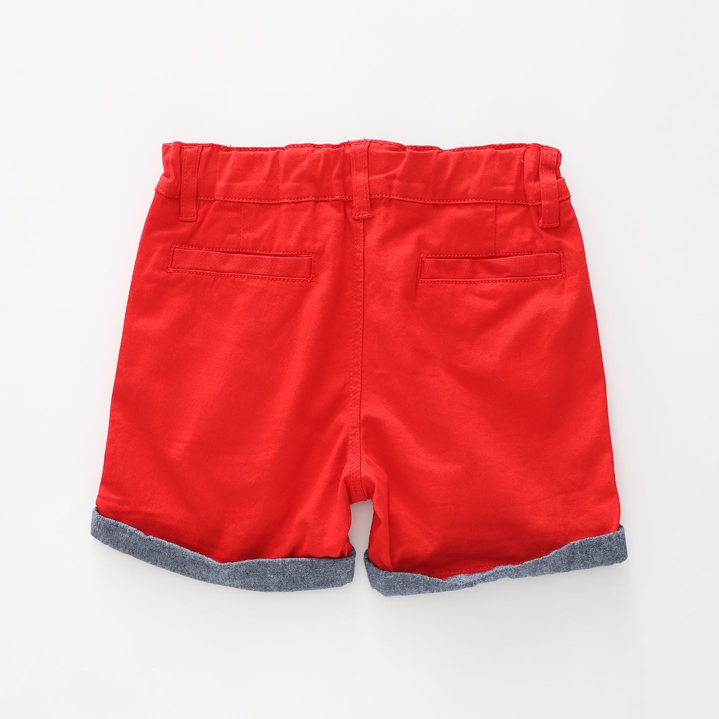 Infant and Toddler Boys Red Chino Shorts Ollies Place