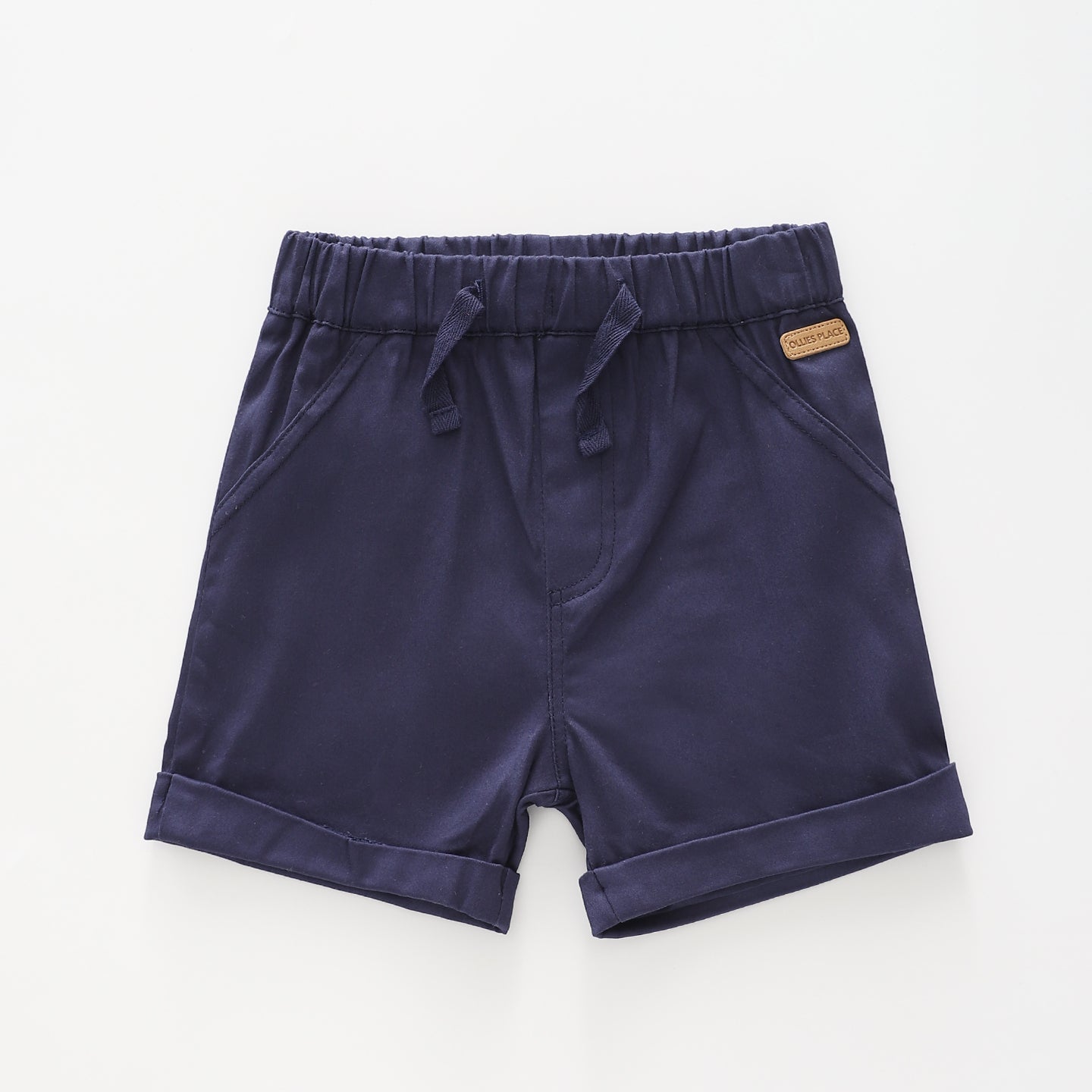 Infant and Toddler Boys Navy Blue Shorts Ollies Place