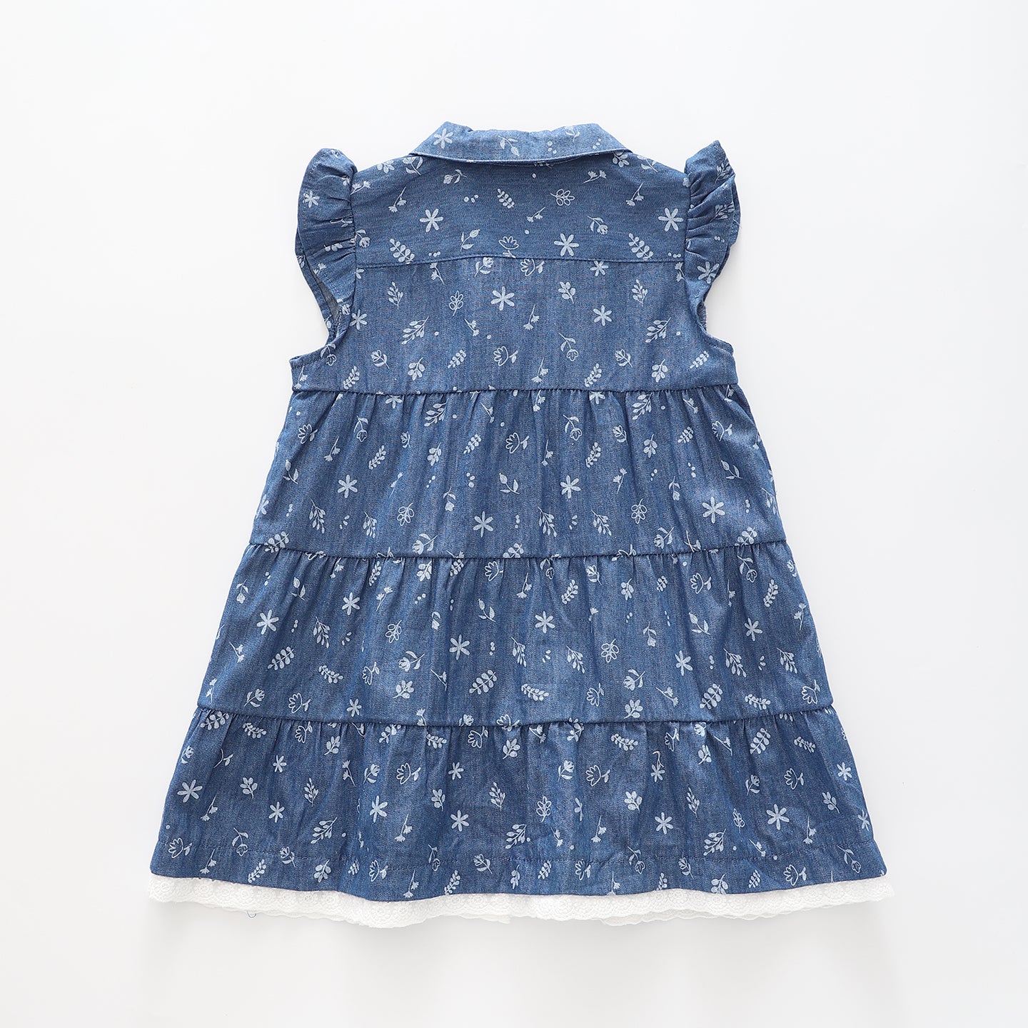 Girl's Denim Button Down Day Dress Ollies Place