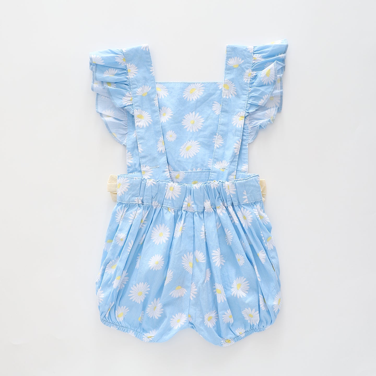 Sky Blue Lazy Daisy Pinstripe Sunsuit Ollies Place