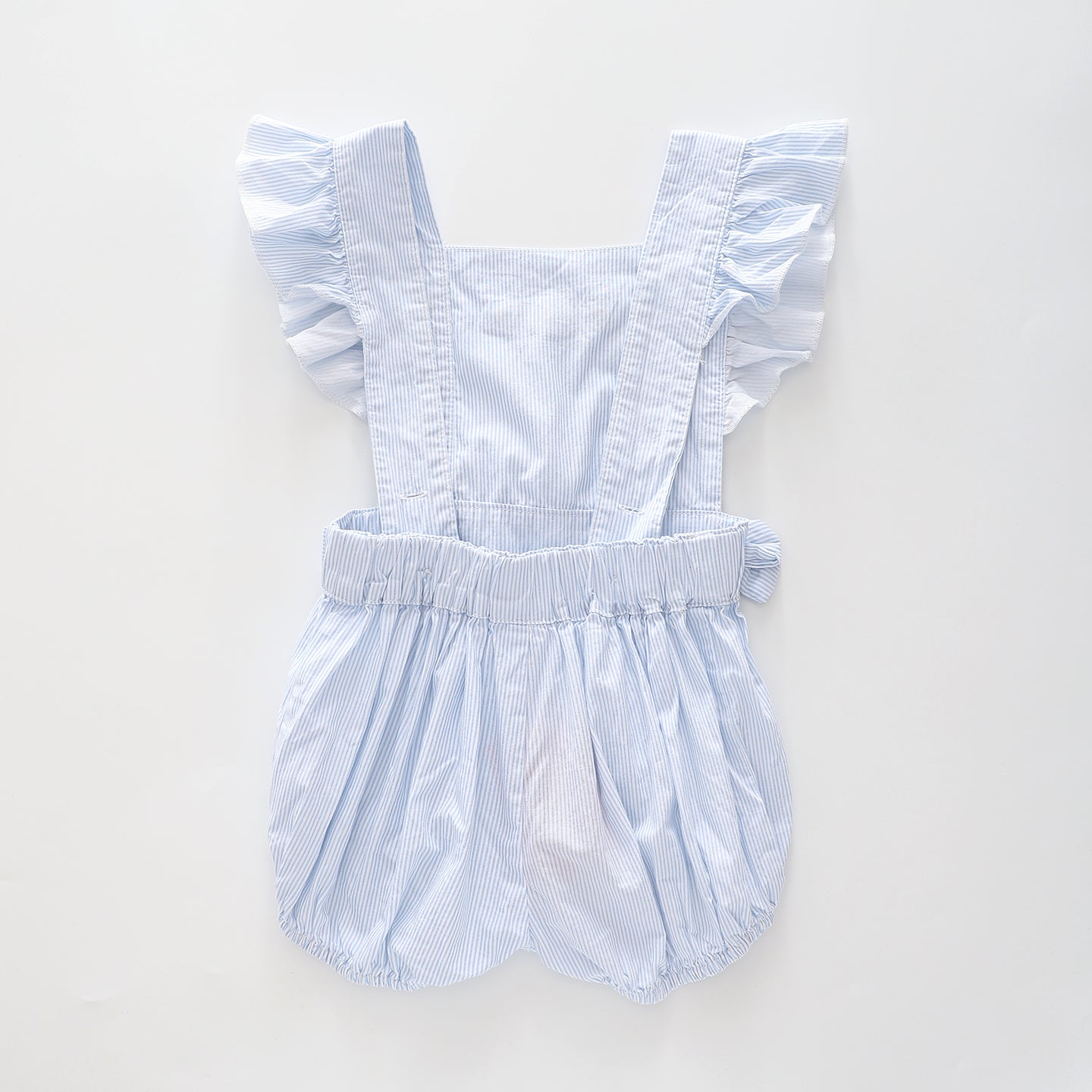 Baby Blue Lazy Daisy Pinstripe Sunsuit Ollies Place