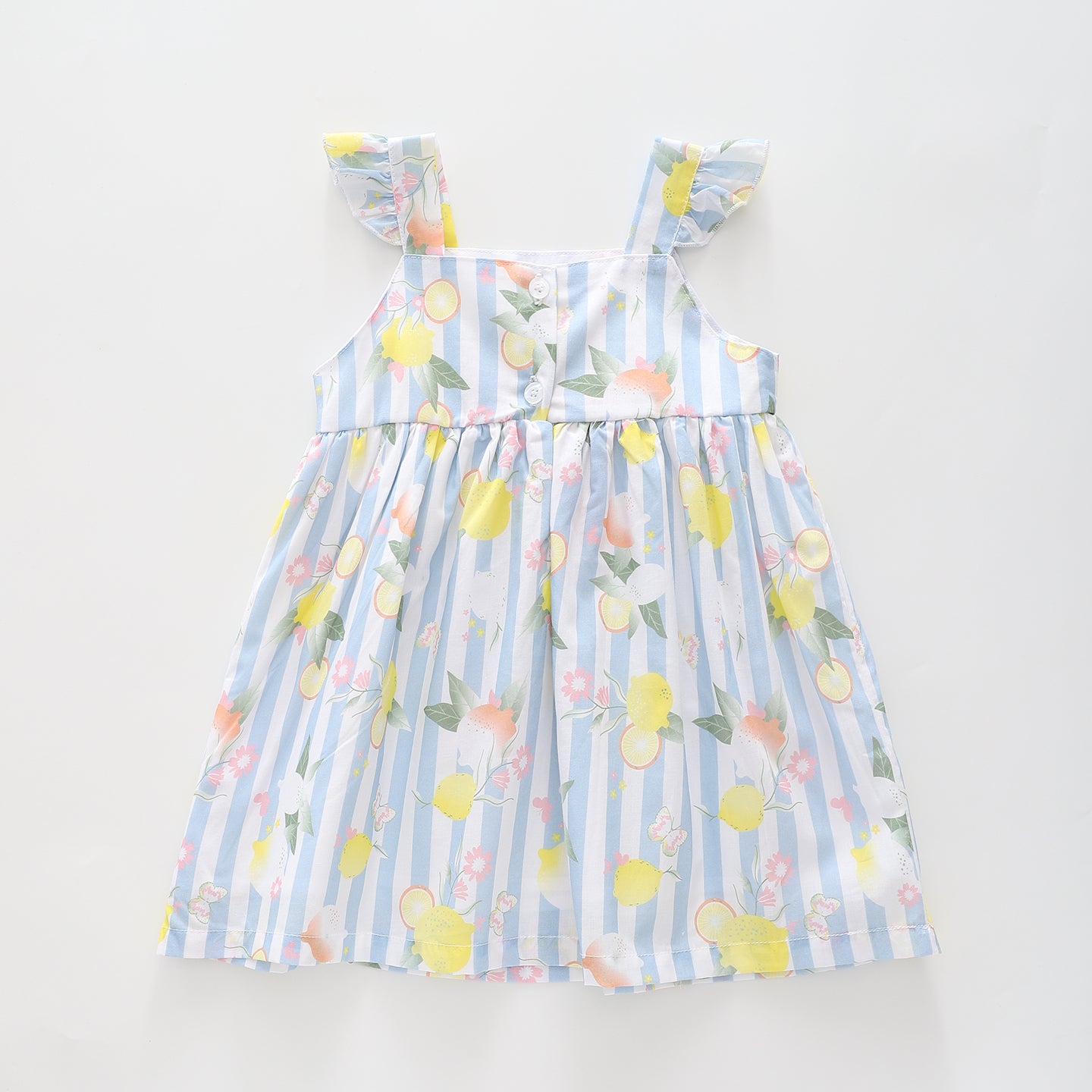 Lemonade Pastel Blue Striped Dress Ollies Place