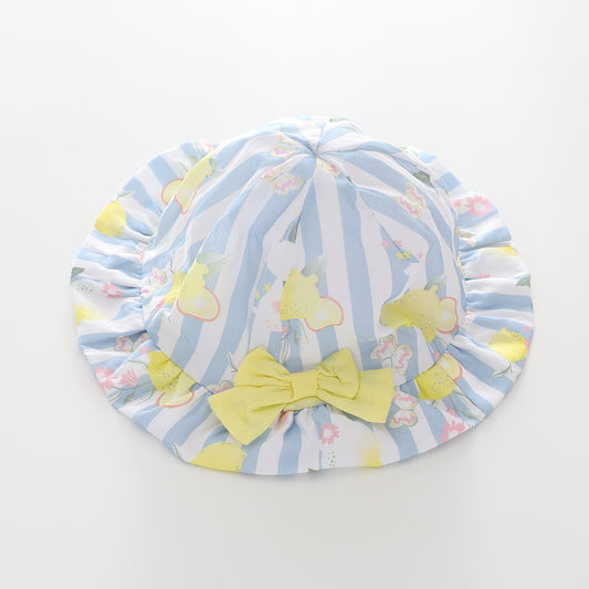 Lemonade Pastel Blue Striped Hat Ollies Place