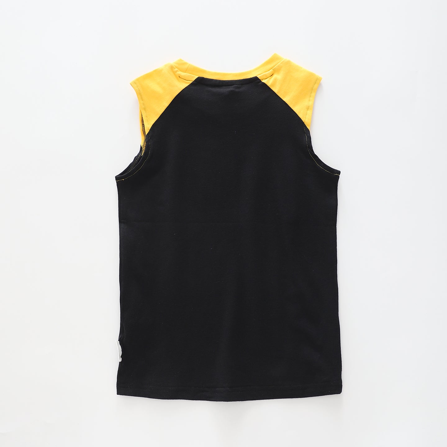 Boy's Black Muscle Tee With Digger Print Ollies Place