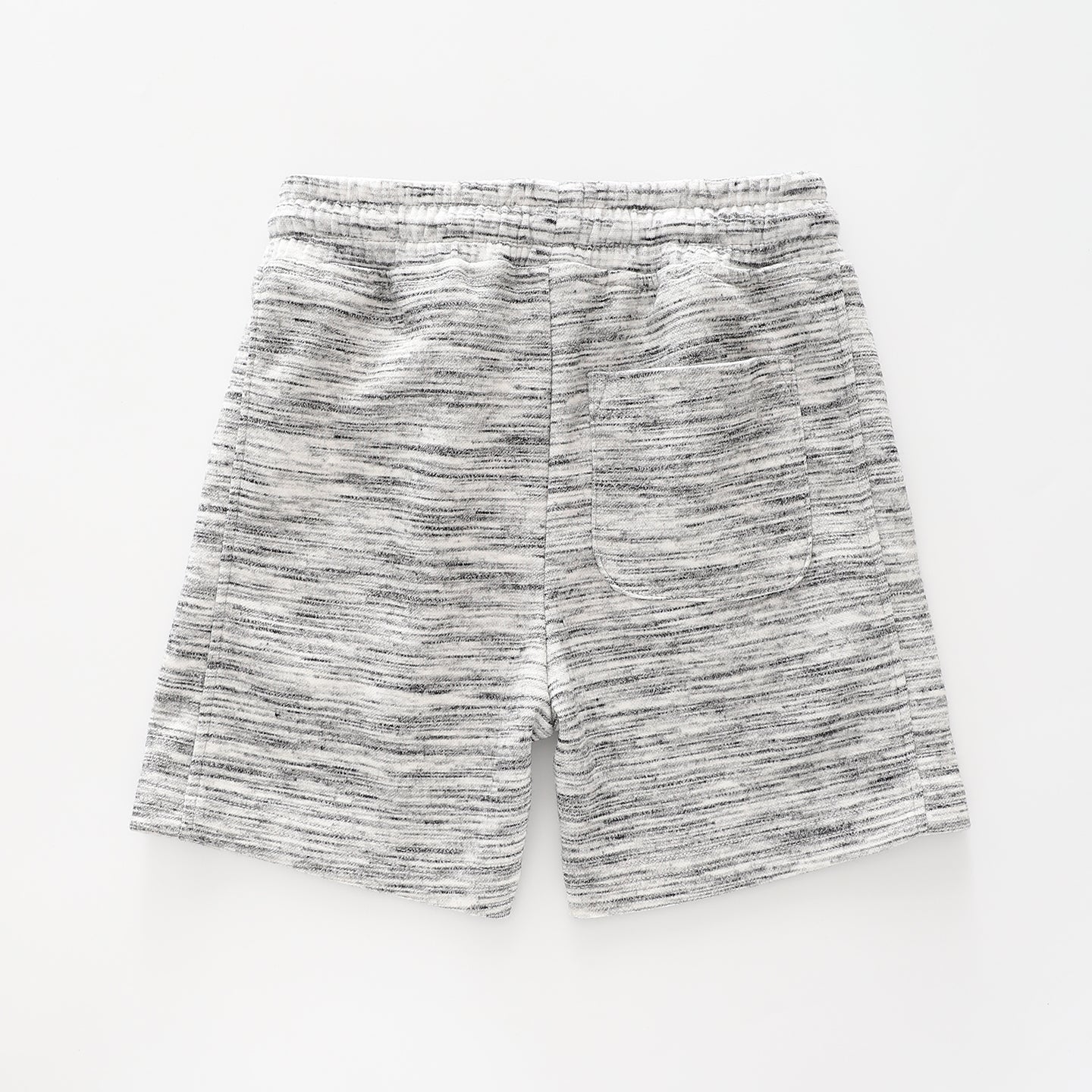 Boy's Grey Marle Shorts With Adjustable Waist Ollies Place