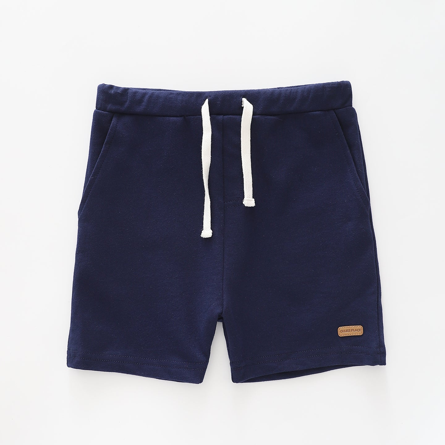 Boy's Navy Shorts With Adjustable Waist Ollies Place