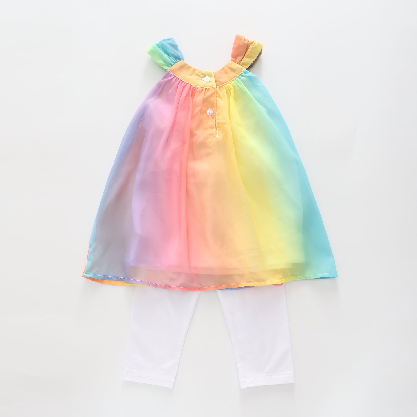 Girl's Rainbow Party Set Ollies Place