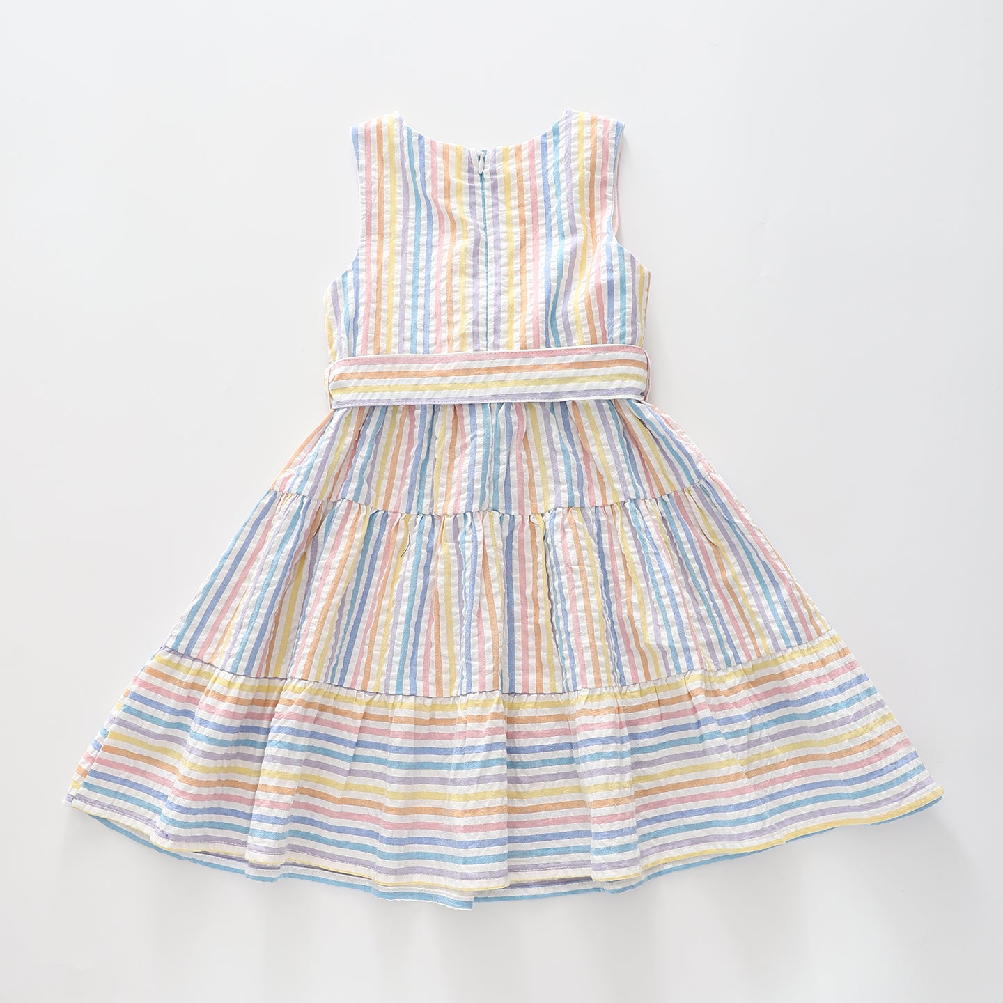 Girl's Rainbow Stripe Dress Ollies Place