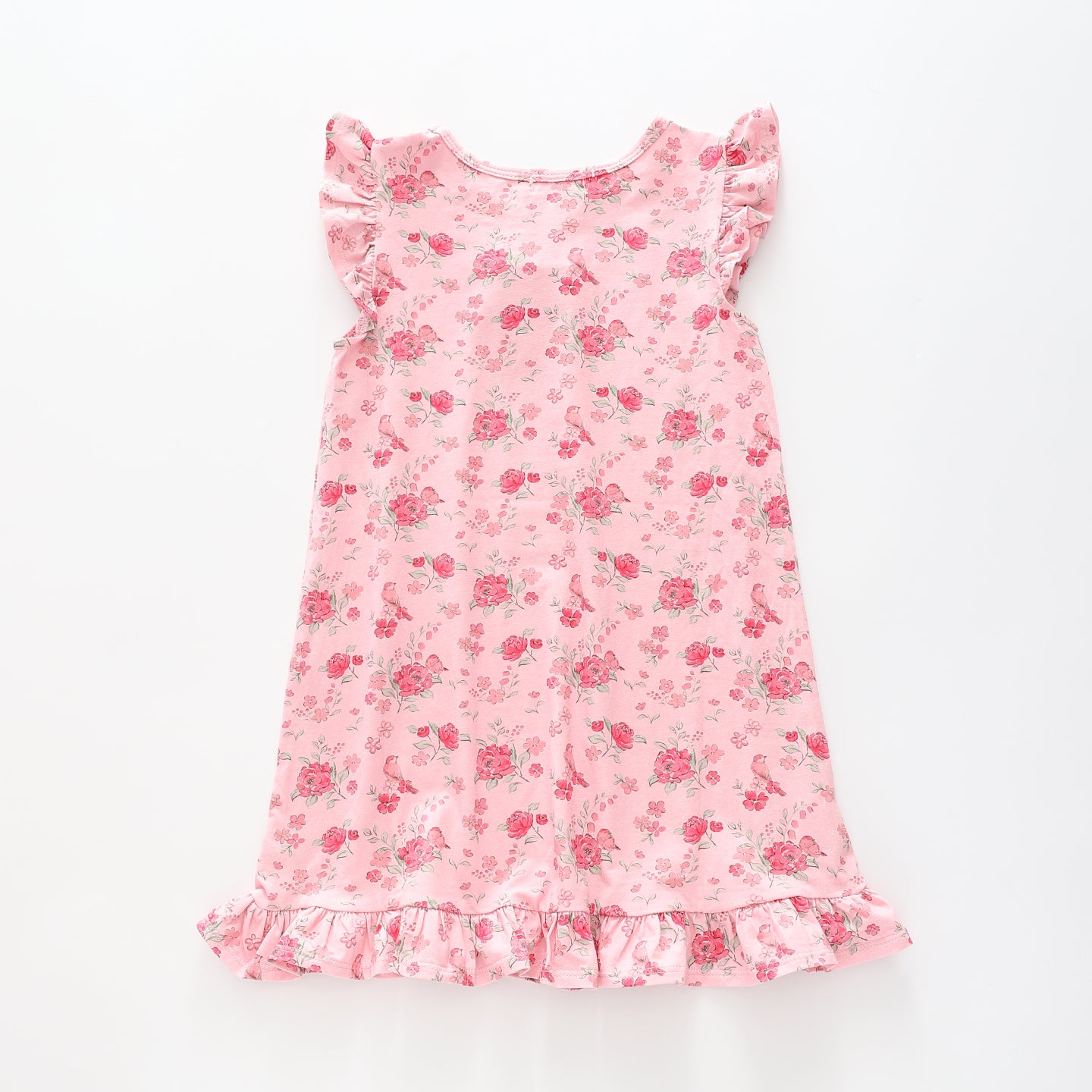 Girl's Pink Floral Sleep Dress Ollies Place