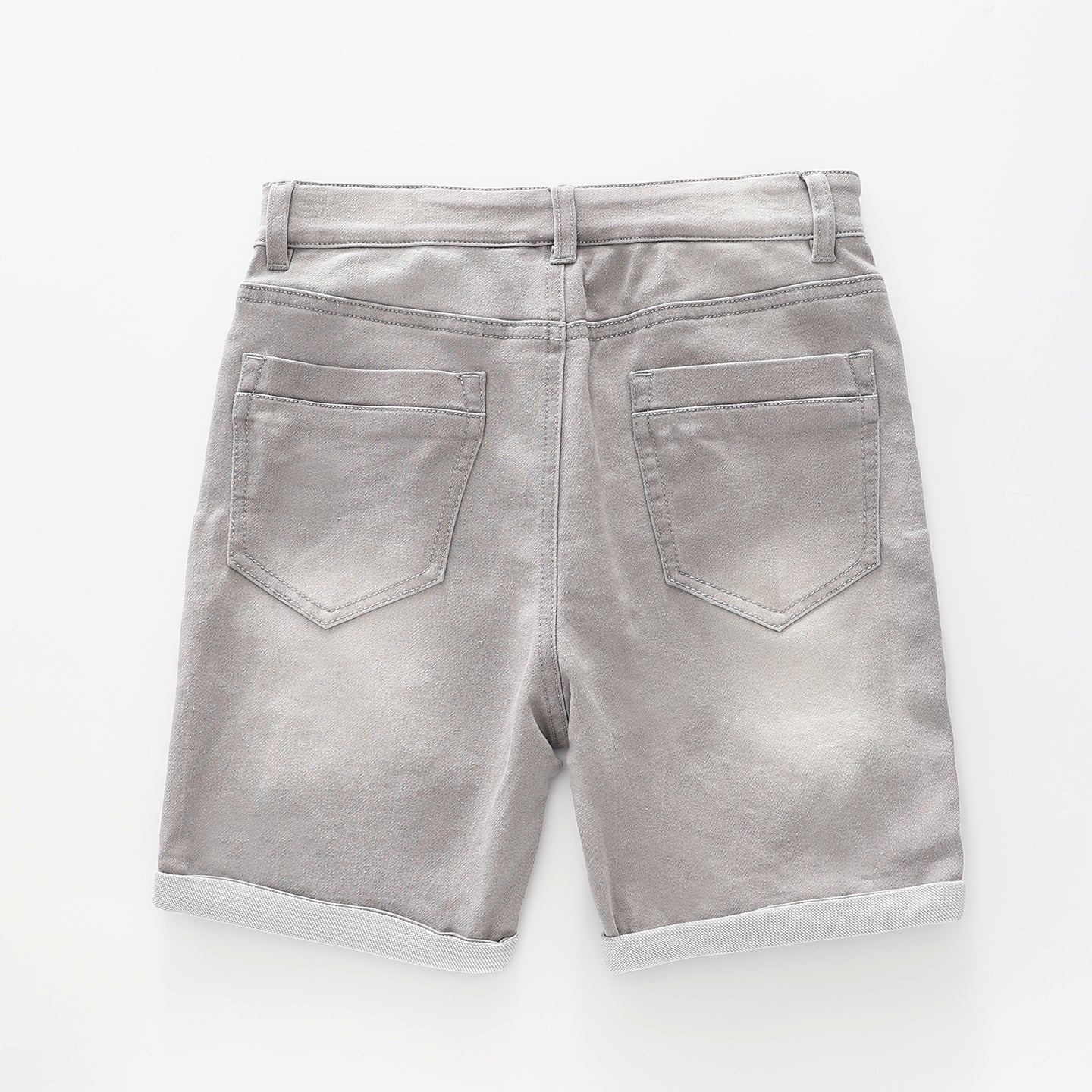 Boy's Grey Jean Shorts Ollies Place