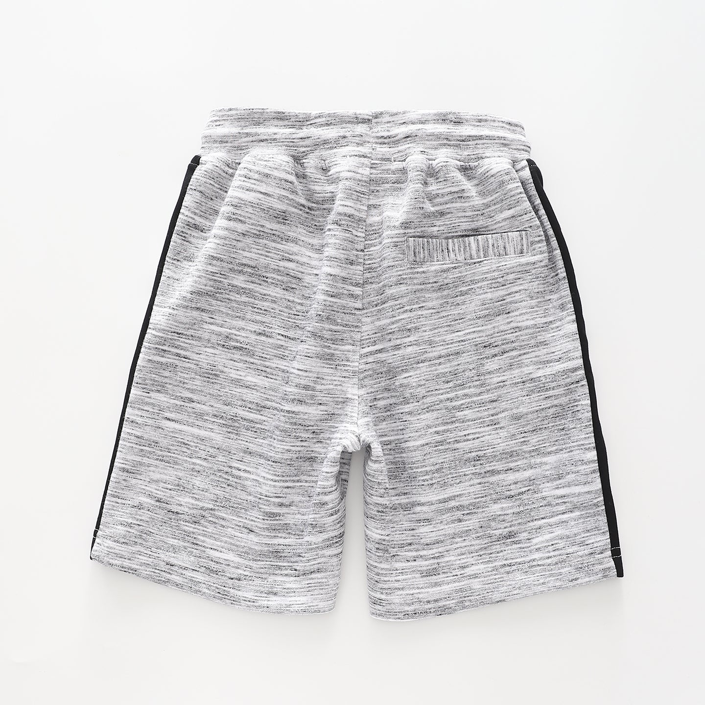 Boy's Grey Marle Jersey Shorts Ollies Place