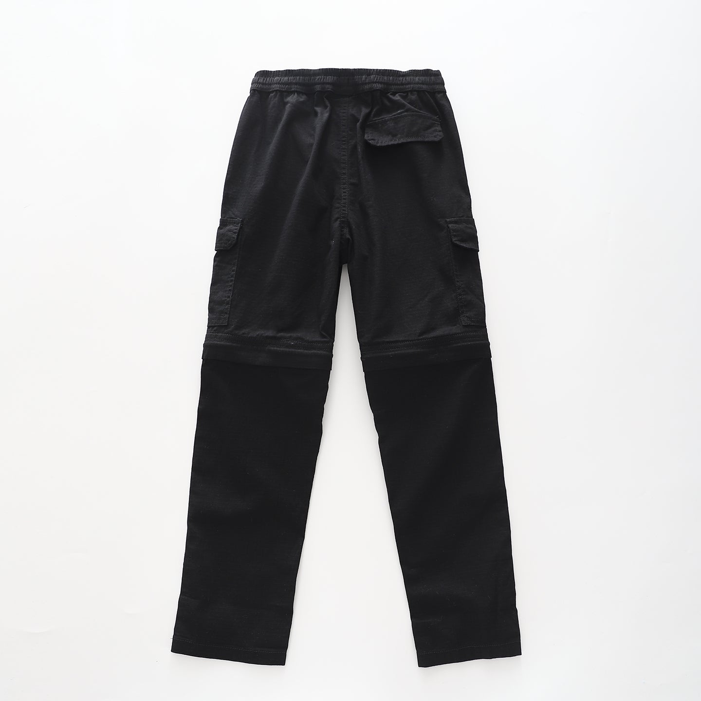 Boy's Black Cargo Zip-off Pants Ollies Place