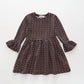 Geo Print LS Dress Ollies Place