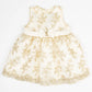 Girl Gold Embroidered Formal Dress Ollies Place