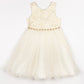 Girl Gold Jacquard Formal Dress Ollies Place