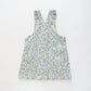 Girl's Blue Floral Pinafore Dress Ollies Place