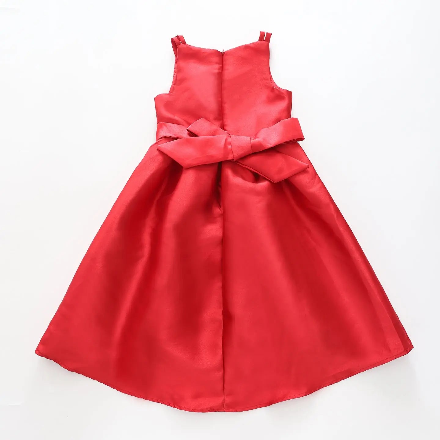 Girl's Diamante Red Party Dress Ollies Place