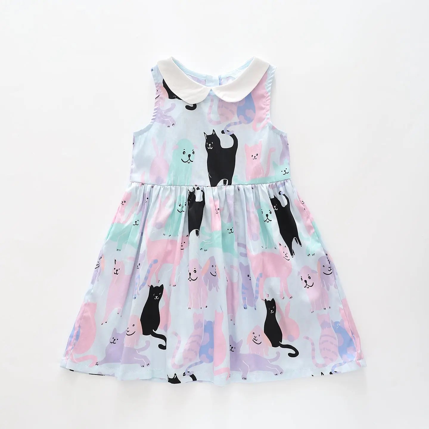 Girl's Kitty Cat Dress Ollies Place