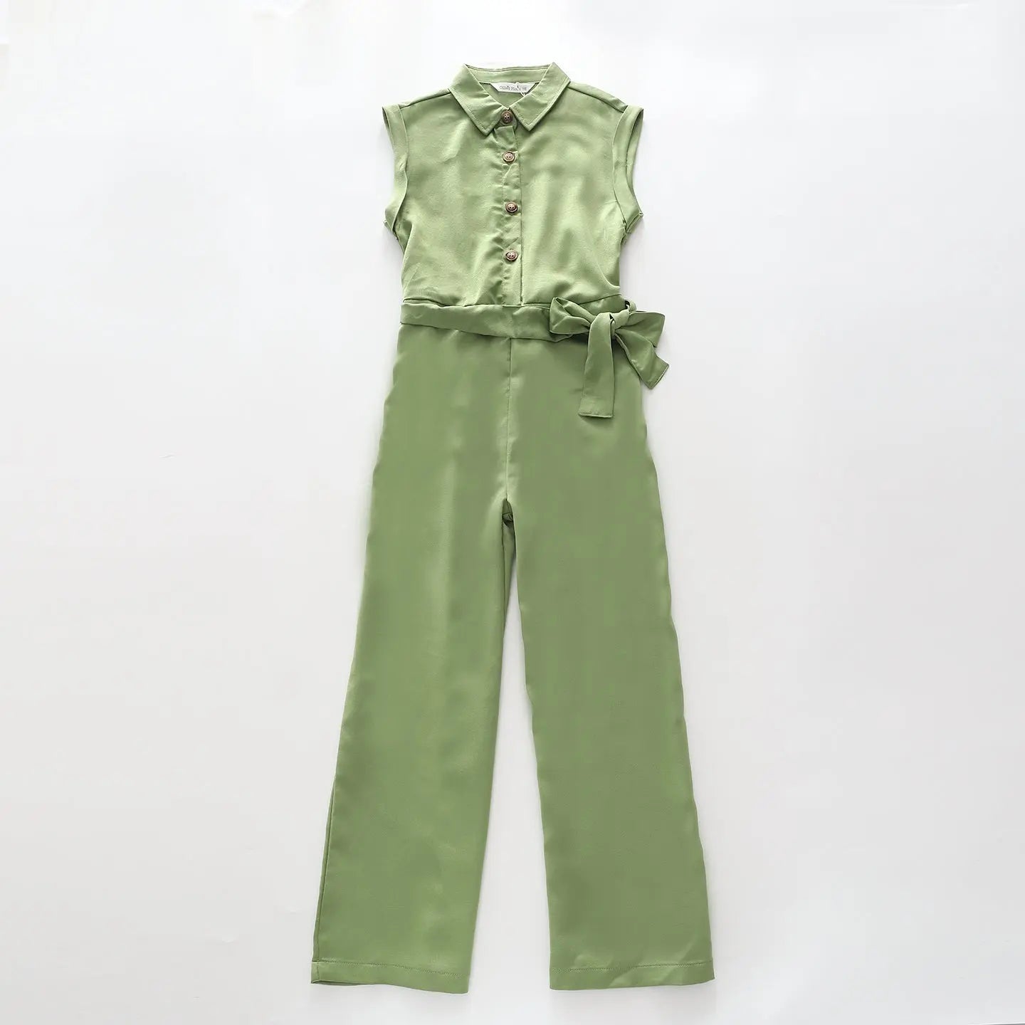 Girl's Olive Green Jumpsuit Ollies Place