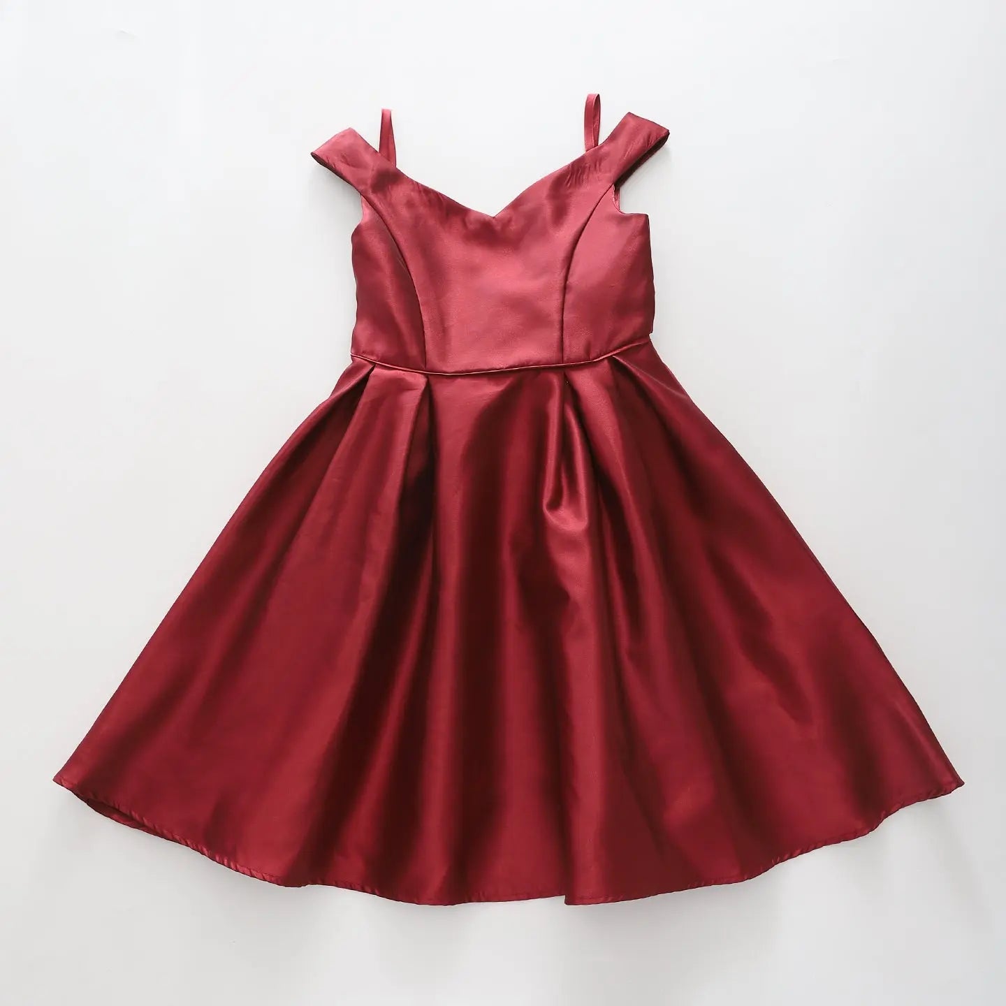 Girl's Rich Burgundy Party Dress Ollies Place