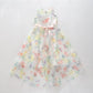 Girl's White Floral Tulle Party Dress Ollies Place