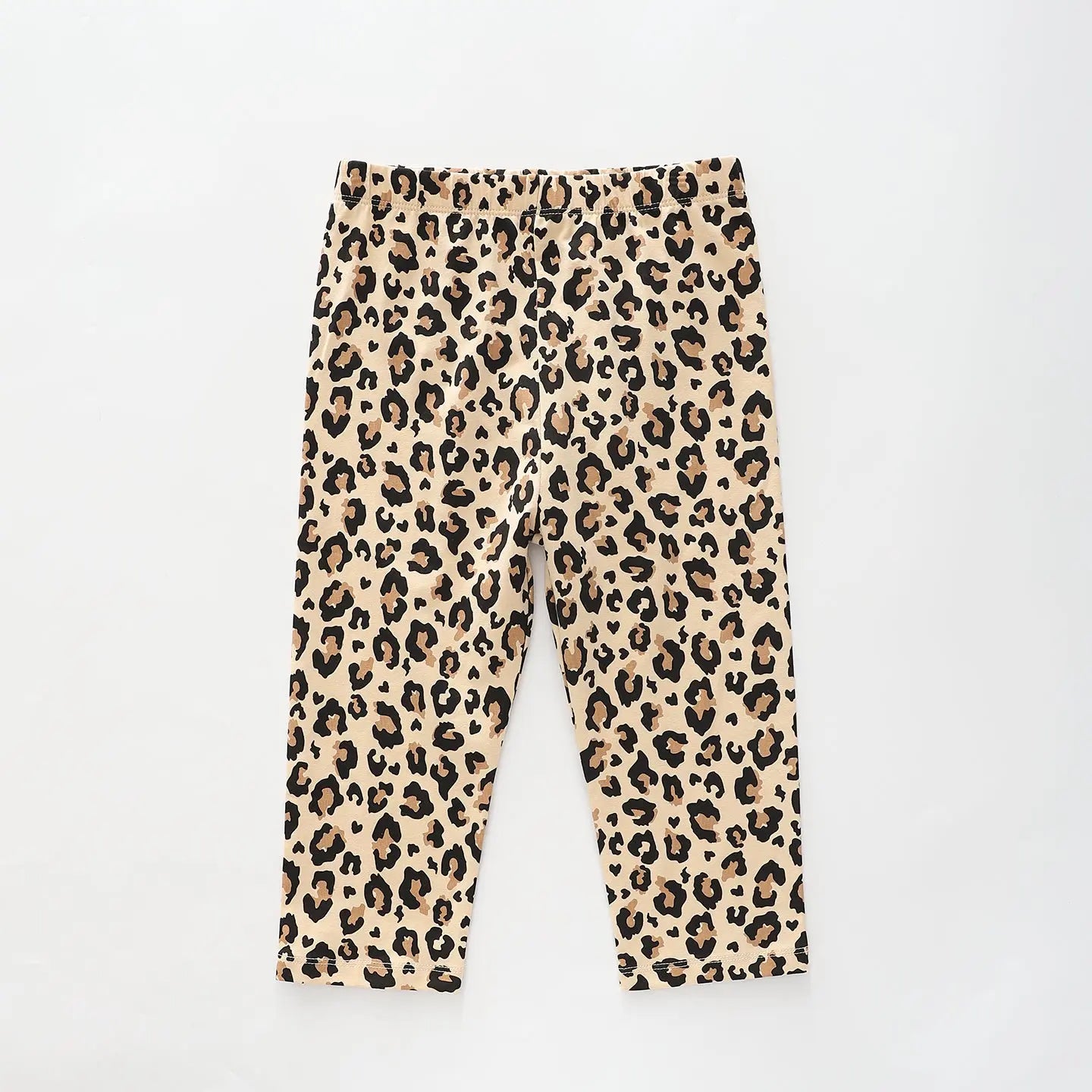 Girls Animal Print Capri Tights Ollies Place