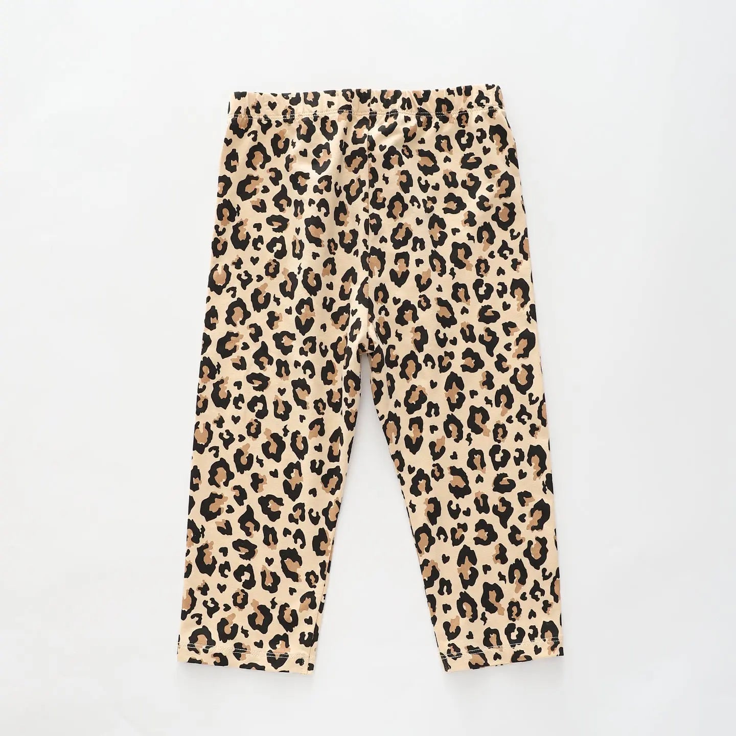 Girls Animal Print Capri Tights Ollies Place