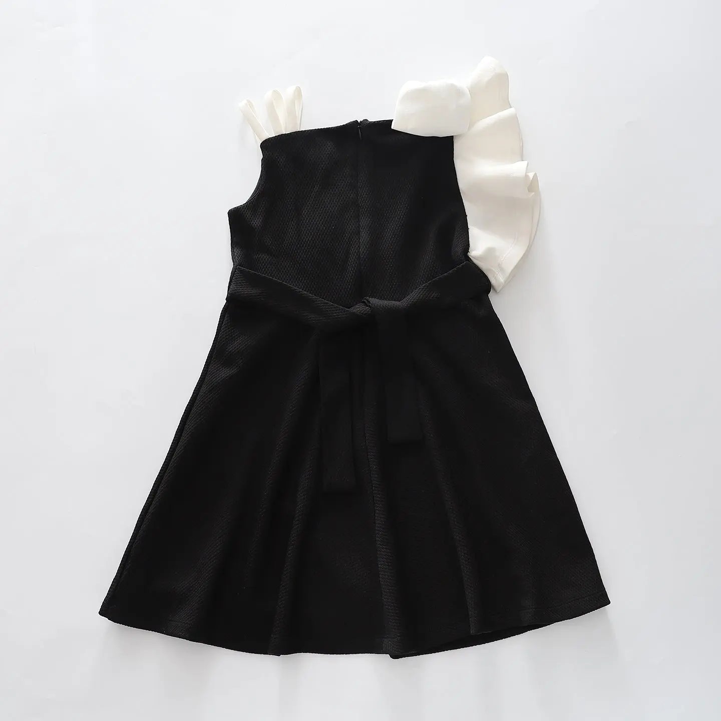 Girls Black One Shoulder Party Dress Ollies Place