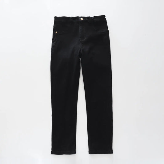 Girls Black Straight Leg Jeans Ollies Place