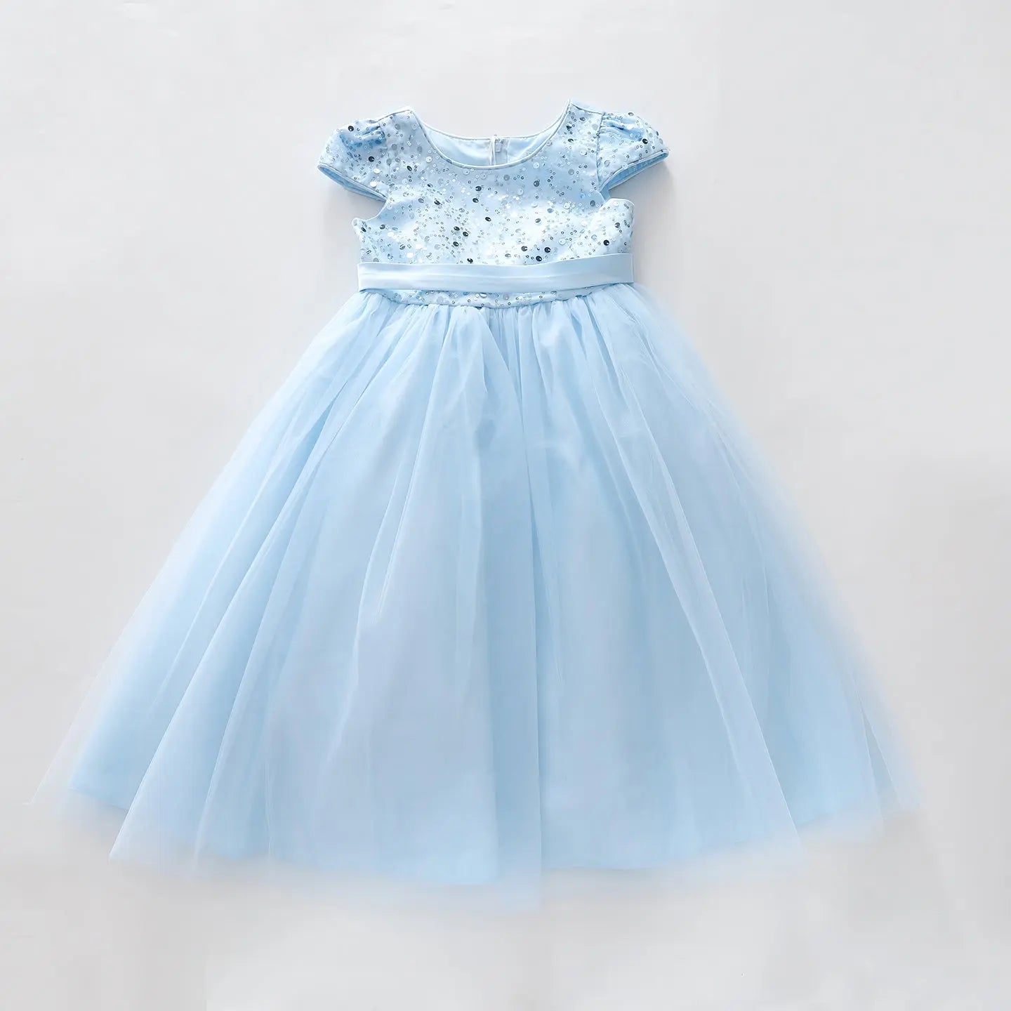 Girls Blue Belle Formal Dress Ollies Place