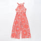 Girls Boho Coral Jumpsuit Ollies Place