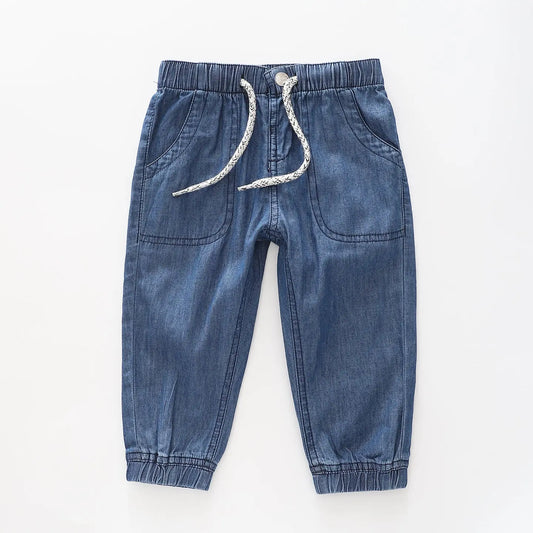 Girls Chambray Jogger Pants Ollies Place