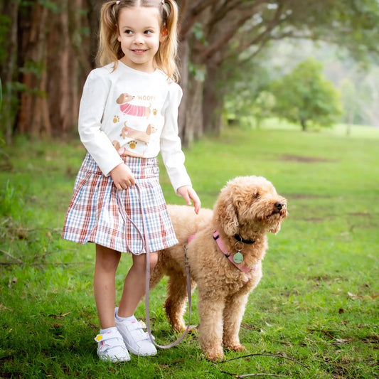 Girls Checked Skort Ollies Place