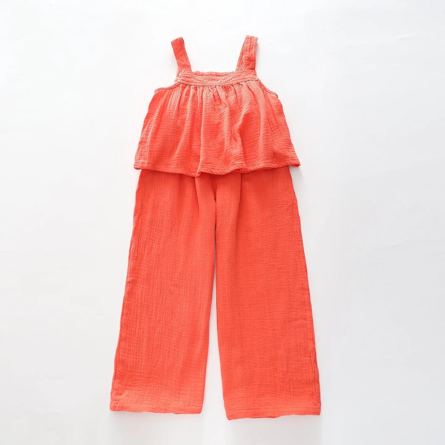 Girls Coral Top and Pants Set Ollies Place